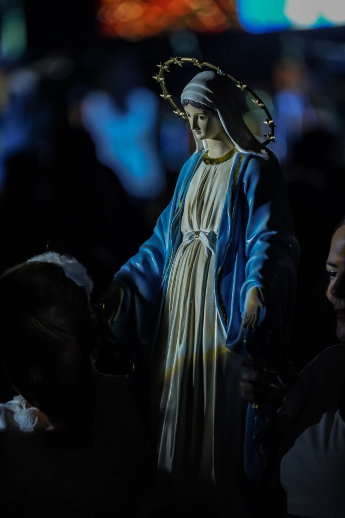 «Aleluya» la virgen de la casa de Edu